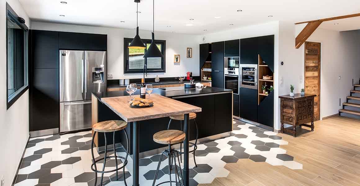 15 idées d'îlot central avec espace repas : pour des moments conviviaux